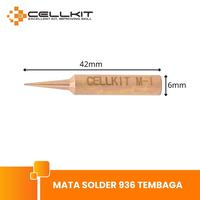 Gambar CELLKIT Paket Mata Solder 936 Tembaga (Lancip, Bengkok) dari CELLKIT Kota Surabaya 4 Tokopedia