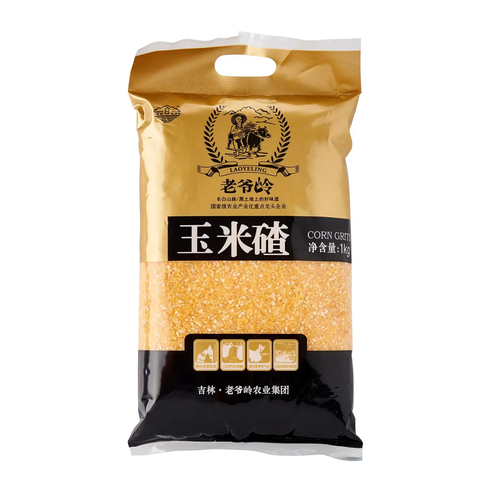 Lao Ye Ling Corn Grits 1kg Staple Corn Grains