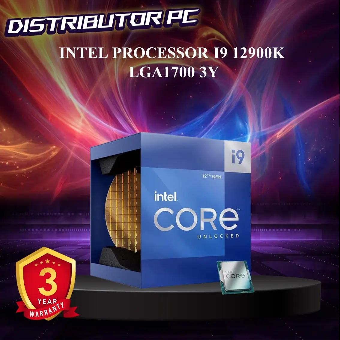 INTEL PROCESSOR I9 12900K LGA1700 3Y