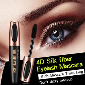 Maskara Anti Air 4D Silk Fiber Lash Mascara / Eyelash Korea / Waterproof Maskara Pemanjang bulu mata alami