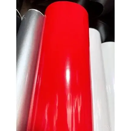 Decal Đỏ Bóng Siêu Bám Dính 3