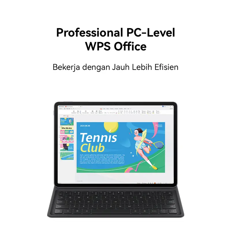 [FREE PEN + KEYBOARD] HUAWEI MatePad 11.5"S Standard Edition Tablet [8+256GB] | NearLink Accessories | GoPaint | PC Level WPS 7