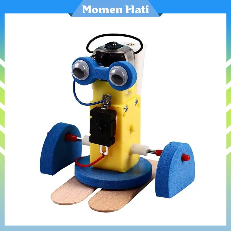 Walking Robot / Model Rakitan Elektrik Diy / Robot Berjalan / Pendidikan Prasekolah Anak