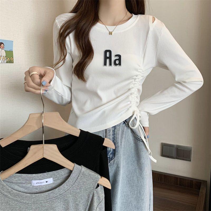 Product Introduction of Phông Dây Rút Độc Đáo Thiết Kế Đẹp Mỏng Vừa Vặn, Dài Tay, Giả Hai Lớp, Dành Cho Nữ, Hàng Mới Về Đầu Thu 2024, Sơ Mi Lớp Nền Hàng Đầu áo  sơ sọc kẻ 22