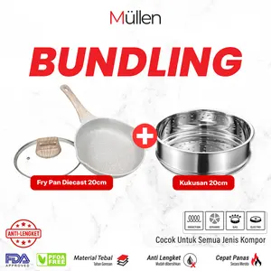 Bundling Frypan Diecast + Kukusan