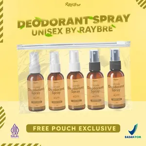Paket deodorant spray 35ribu dapat 5 ukuran 60ml deodorant Beda Aroma untuk ketiak bau