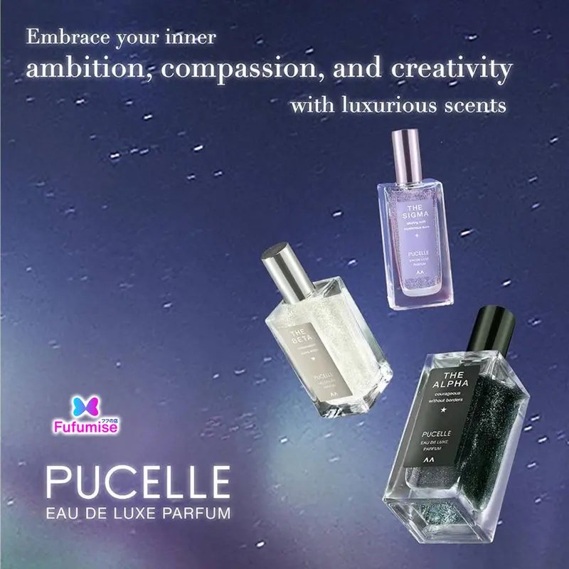 PUCELLE New Eau De Luxe Parfum | The Beta | The Alpha | The Sigma Pear Perfume 3