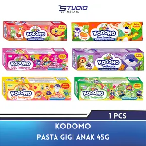 [ 1 Pcs 45g ] Kodomo Pasta Gigi Anak Odol Gel Toothpaste 45g