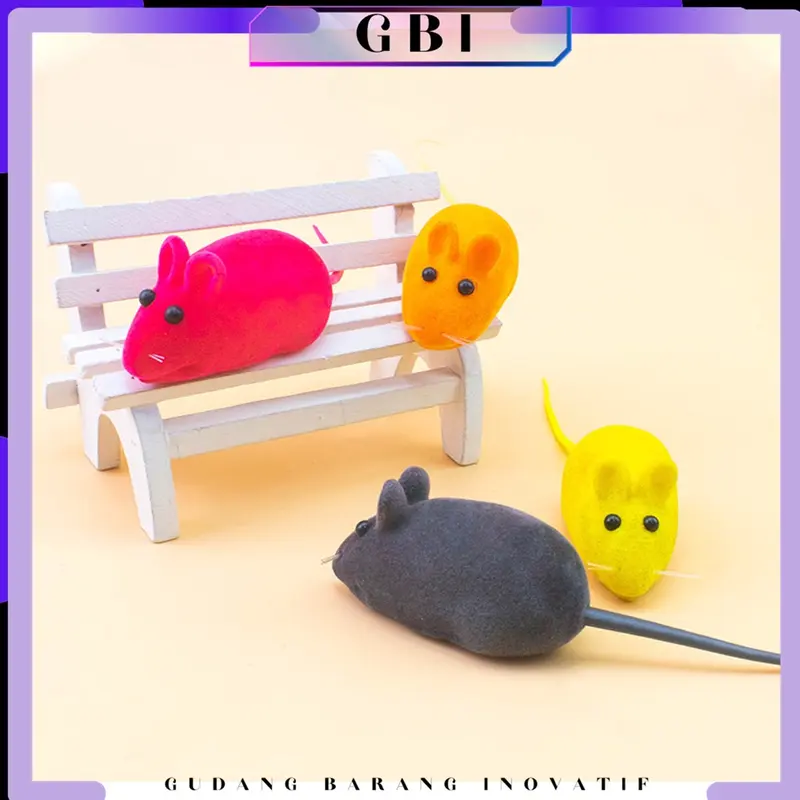 GBI Mainan Tikus Interaktif Mencit Kucing Cat Toys Bentuk Tikus Bisa Bunyi Mainan Hewan Peliharaan Doggy Bersuara Cit 0