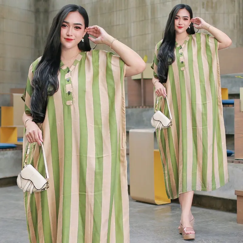 DASTER LOWO SALUR  daster terbaru 2025   TERBARU KEKINIAN KANCING DEPAN BUSUI FRIENDLY LD 145 PB 115 NYAMAN ADEM CANTIK bahan rayon Ibu Menyusui Motif Panjang Tidur Pendek 4