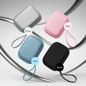 Casing Digicam Waterproof and Protect Case / Camera bag / storage warna pastel Silver , Black , Pink , Blue