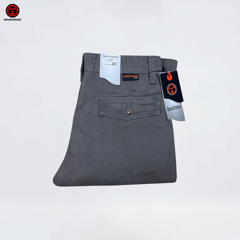 Product Introduction of Dovechoice Celana Panjang Pria Original Kanvas Standar Abu Casual  Fit 23