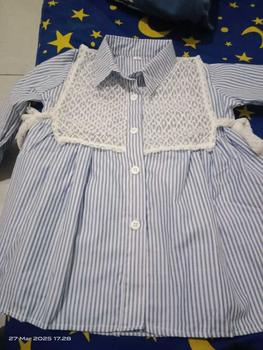 Product Review of KEMEJA ANAK TERBARU//KEMEJA COUPLE IBU DAN ANAK//KEMEJA SALUR BURKAT BAWAH from @**4 0