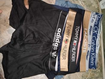 Product Review of ISI 12, CELANA DALAM BOXER PRIA, PAKET CAMPUR BOXER PRIA, SERIAN GOLD, boxer import Karet Katun priamurah Lembut Art Lembut Nyaman selem pak kancut dalaman pria from A**D 1
