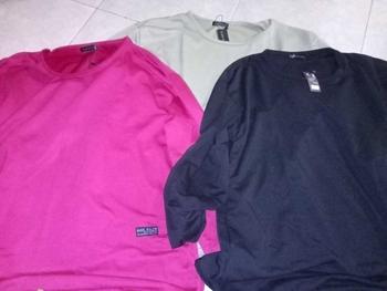 Product Review of Promo Murah 100RB-an dapat 4pcs Kaos Polos Wanita Slim-fit Atasan Lengan Panjang Rib Bawahan Oval Wanita from y**_ A** 0