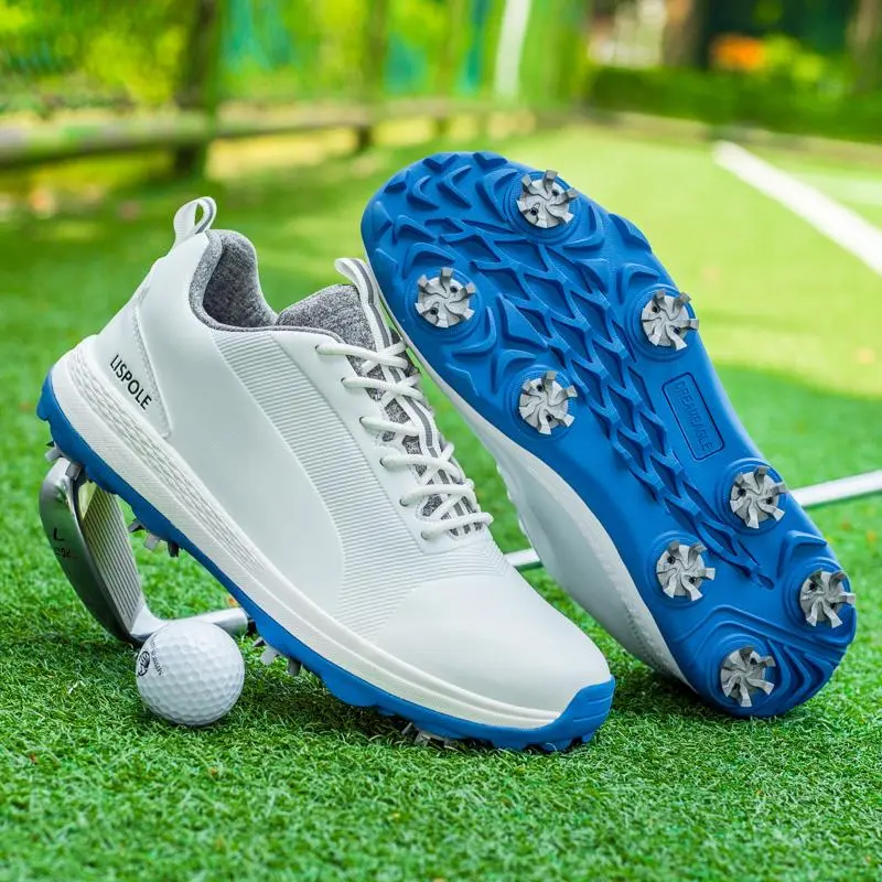 New Golf Shoes Spikes Men Waterproof Golf Sneakers Outdoor Walking Shoes for Golfers Professional golf shoes big size 40-47