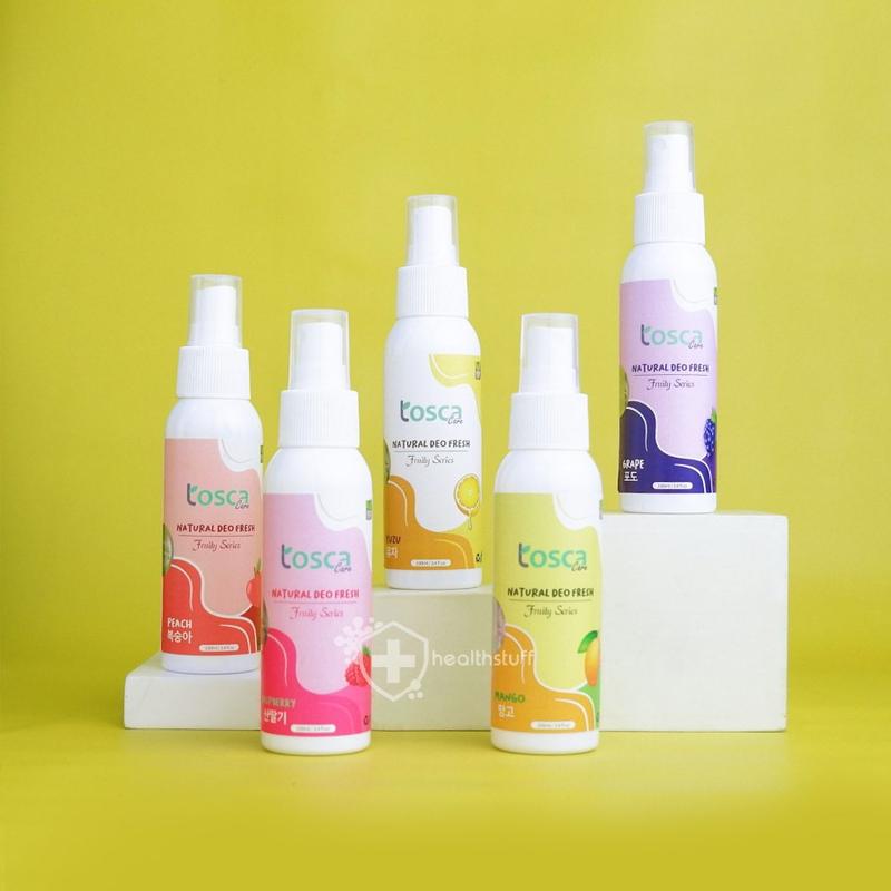 TOSCA Deodorant Tawas Spray 100 ml Deodorant Fruity Series 7
