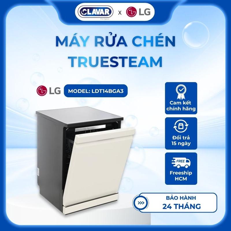 Máy Rửa Chén TrueSteam LDT14BGA3 LG Công Nghệ Hơi Nước