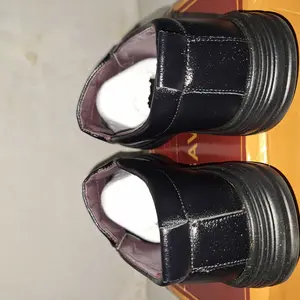 Gio Saverino Sepatu Pantofel Pria Hitam Louis Black Shoes