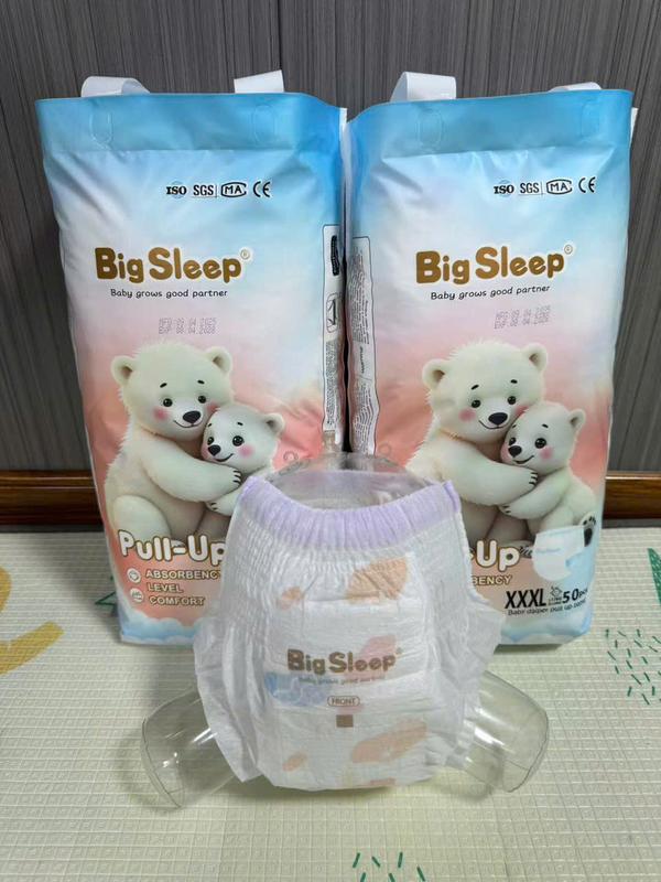 Sale Big Sleep Combo 2 Bịch Mỗi Bịch 50 Miếng Bỉm Quần Form Bo Mông Chun Đệm Mây Đủ Size M Đến 3XL Cho Bé Từ 6 Đến 21kg