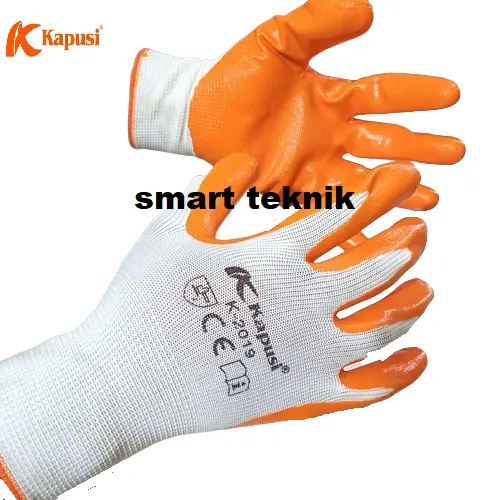 kapusi Sarung tangan lapis karet antislip sarung tangan safety 3