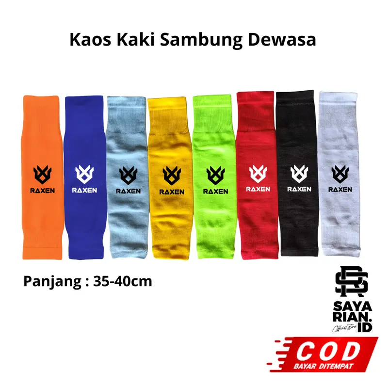 Paket Kaos Kaki Sambung dan Futsal Antislip Maxspeed Dewasa Premium Nilon 3 Ply Karet Cocok untuk Olahraga 3