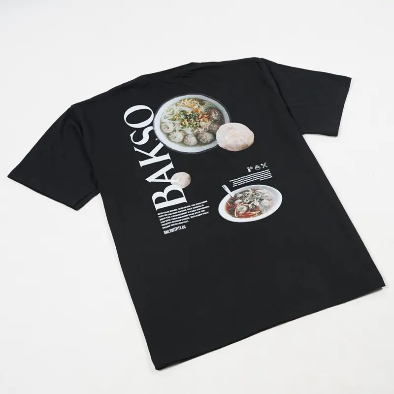 Dailyoutfits Kaos Local Food Bakso 2