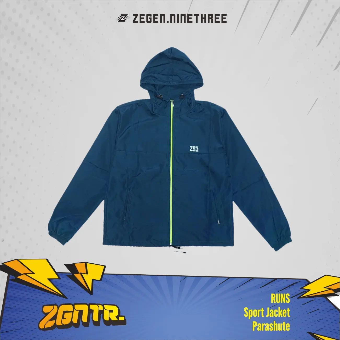 Jaket Parasut Olahraga Sport Jaket Parasut Pria Parasut Jaket Wanita