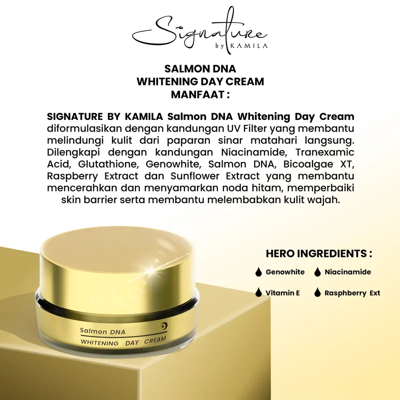 Signature by Kamila Luminous Salmon DNA Brightening Day Cream / Day Cream 2