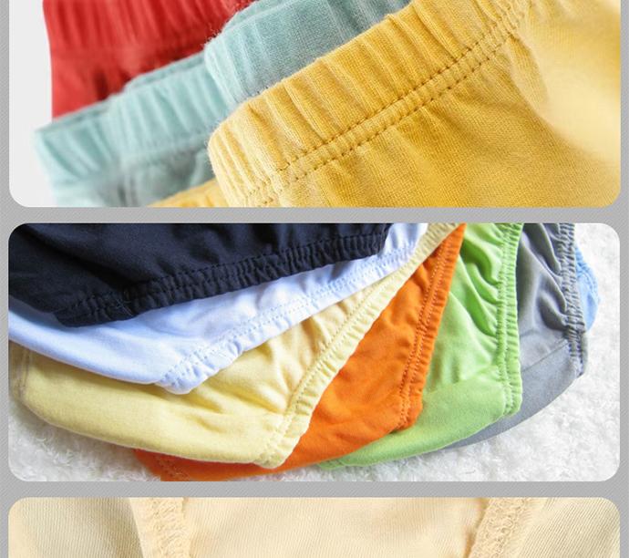 Product Introduction of 12/6pcs Aesthetic comfortable Soft Cotton Panty for Women Everyday Basic - Minimalist Plain Color Innerwear Size (S-XXL)- Breathable and Japanese style cute Girl's Panty- Sexy Elastic Lady Athletic Bikini-Stretchy Sporty Womenswear Lingerie （Random color） 7