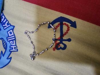 Product Review of Gelang Tangan Rantai Bambu Ukir Perak 925 from d**7 0
