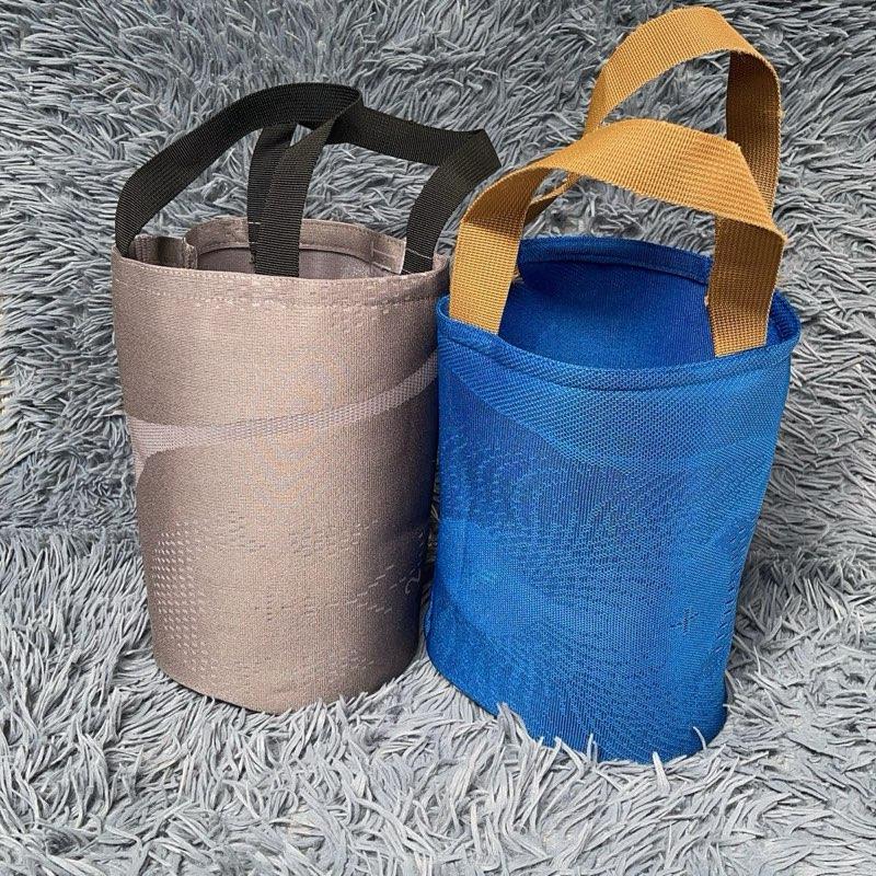 Combo 2 túi đựng phích nước đá có 3 size 1-2-3lít chất liệu vải bố dày dặn giao màu ngẫu nhiên