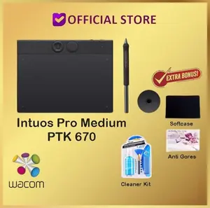 Wacom Intuos Pro Medium Gen.8 PTK 670 Black PTK670
