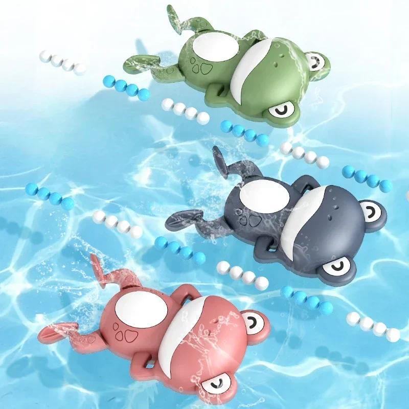 Frogs Clockwork Bath Toys Baby Bath Toys for Children New Baby - TikTok ...