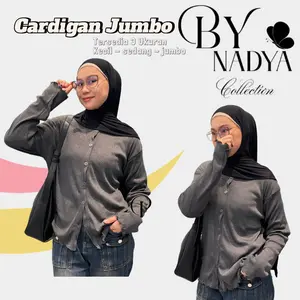NADYA Collection Baju Cardigan Jumbo Ballet Wanita Lengan Panjang Knit Premium Desain Elegan Comfortable dari NADYA Collection