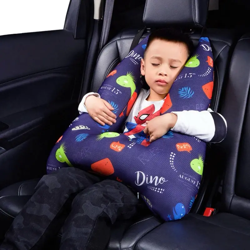 Bantal Mobil Seat Belt Anak Lucu Bantal Pengaman Jok Mobil Bantal Sandaran Tidur Halus dan Lembut Berlabel SNI Car