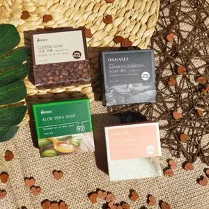 HANASUI Body Bar Soap - Sabun Mandi Batang 60gr Praktis dan Mudah Digunakan untuk Pembersihan Tubuh Sehari-hari