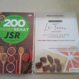 PAKET 2 BUKU 200 RESEP -LA TAIAS KERTAS BOOKPAPER Makanan
