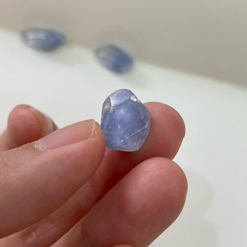 Dumortierite Blue crystals XS batu kristal D01 3