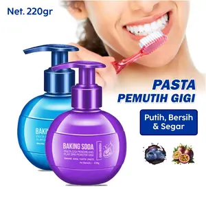 Pasta Gigi Baking Soda Memutihkan Gigi Kuning dan Membersihkan Karang Gigi