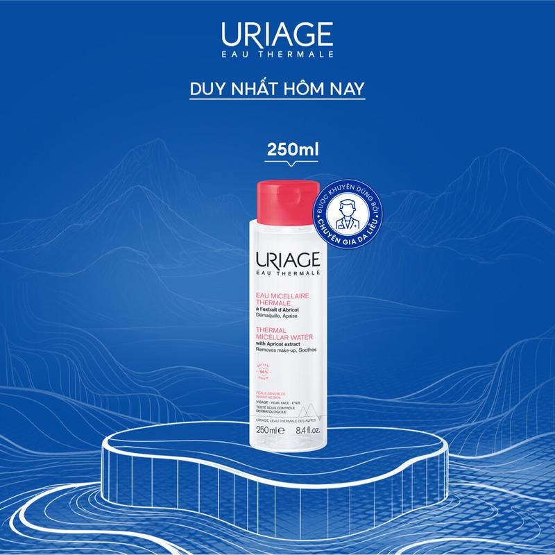 Tẩy trang dưỡng khoáng cho da nhạy cảm URIAGE EAU MICELLAIRE THERMALE PS 250ml