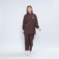 Gambar Jas Hujan Hoodie Rainpro Pria Wanita Bahan tebal Kuat Elastis Anti rembes Anti Sobek Mantel Pvc Setelan Stylish - Hitam, L dari KHN Store Kab. Sumedang 1 Tokopedia