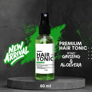Hairtonic Rambut Vitamin dan Penumbuh Rambut dan Pelurus Rambut Pria dan Wanita 60 ml Racikan Herbal Keamanan Terjamin