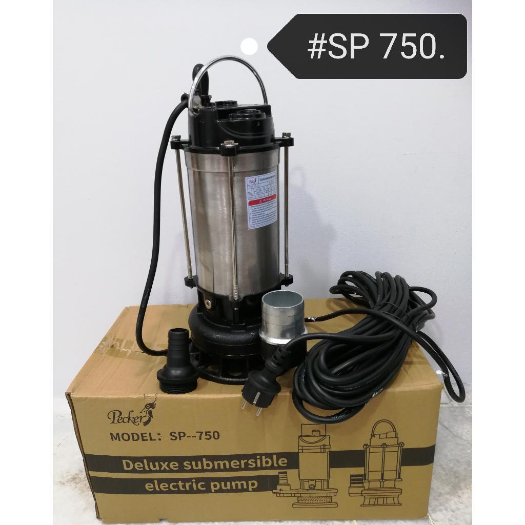 SP750 Pecker Stainless Steel Sewage Submersible Electric Pump Pam Elektrik SP-750