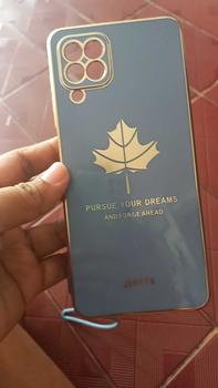 Product Review of Softcase Samsung A22 4G - M22 - M32 Silikon Maple Plating Motif Daun from A**a 0