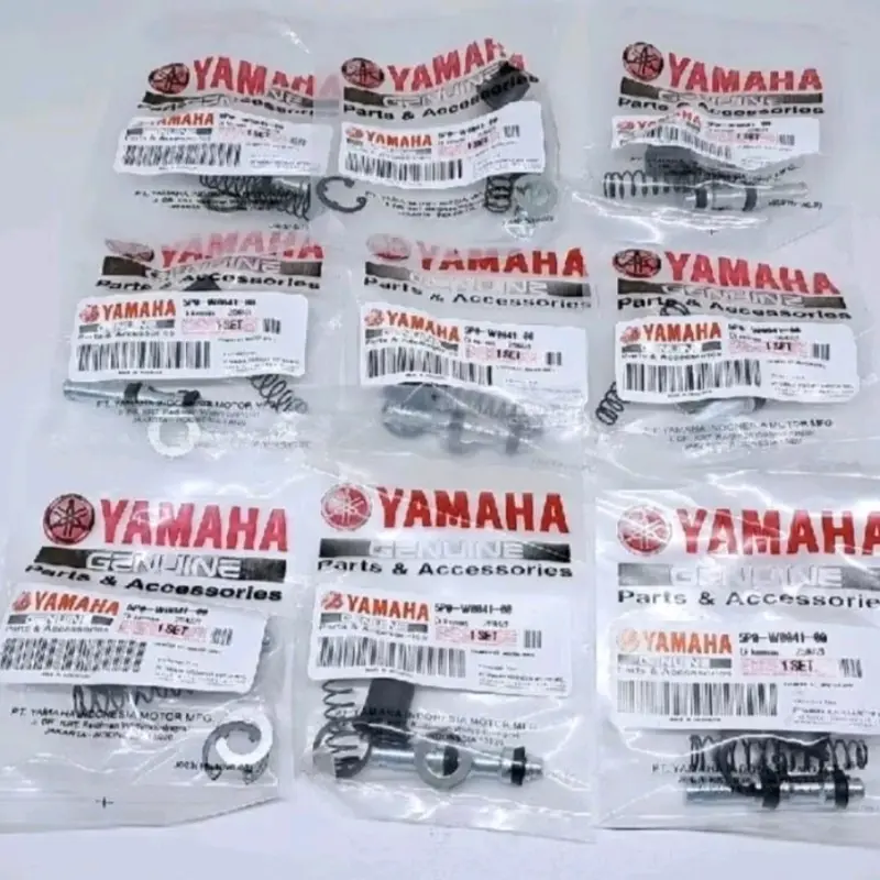 GRosir isi (10) master rem kit (5PO) motor yamaha mio / mio j / mio m3 /  fino / jupiter / vega r / vixion / rx king new / byson Motorcycle 0
