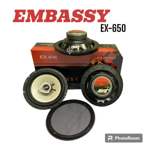 SPEAKER COAXIAL 6.5 inch EMBASSY EX-650 SPEAKER PINTU MOBIL