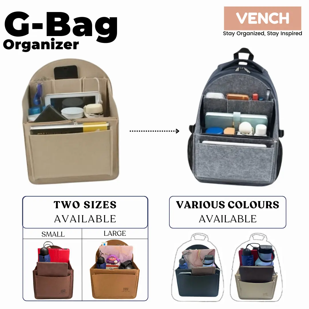 G-Bag Backpack Organizer/ Dual in Bag for Backpack/ Daleman Tas Ransel
