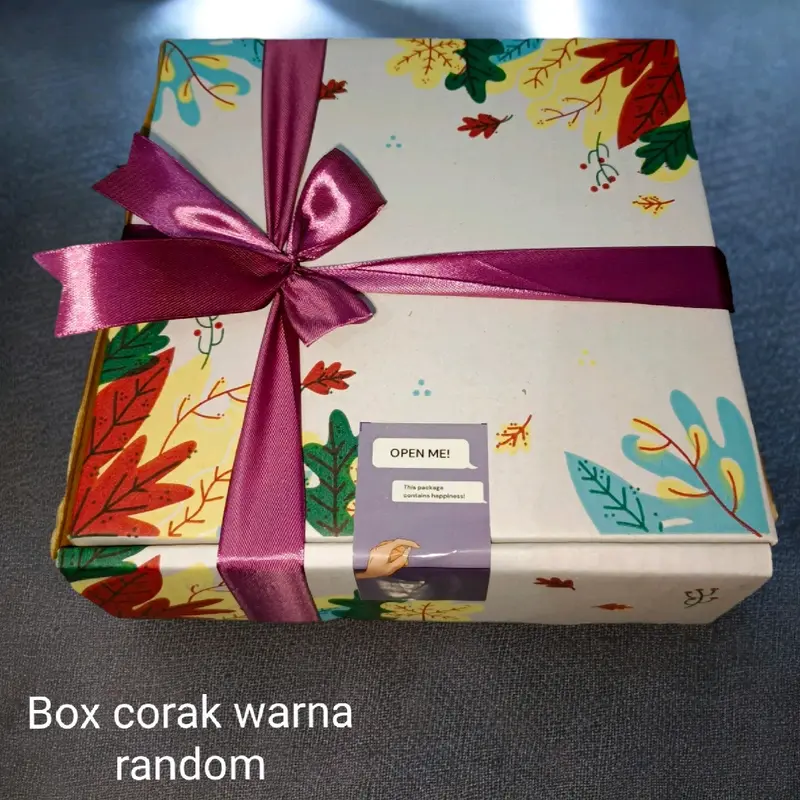 Hampers kado serba warna hitam untuk cewek ulang tahun, anniversary, hadiah, gift box boneka tedy bear 3