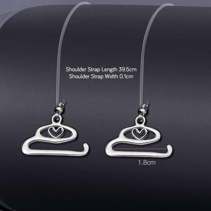 Dây Áo Ngực Trong Suốt, Phụ Kiện Áo Ngực Silicon, Dây Đeo Vai Áo Ngực, Móc Có Thể Điều Chỉnh Dành Cho Phụ Nữ, Dây Đeo Vô Hình 1 Cặp, Thích Hợp Cho Mùa Hè 2